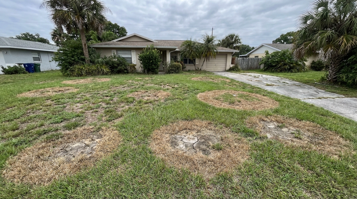 Brown Patches in Your Florida Lawn: What's Actually Causing Them